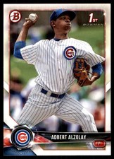 Adbert Alzolay 2018 Bowman #BCP145 Cubs MLB READ FREE SHIPPING AutographDen