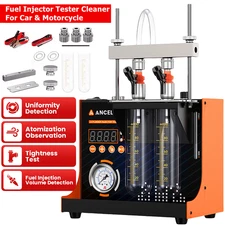 For Car & Motorcycle Fuel Injector Tester Cleaner Injector Cleaning Machine Kit