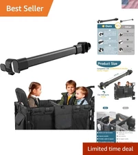 Easy Install Lightweight Stroller Upgrade Bar for Wonderfold W4 Family Wagons