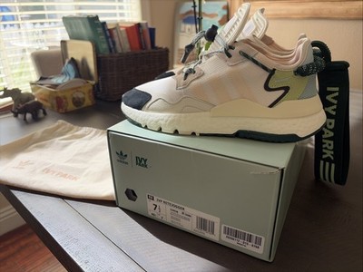 Adidas Ivy Park IVP Nite Jogger Men s Size 7.5 White Ecrtin