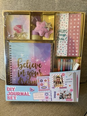 Nollh DIY Illustrated Journal Set 'Believe in Your Dream' Cardboard Cover