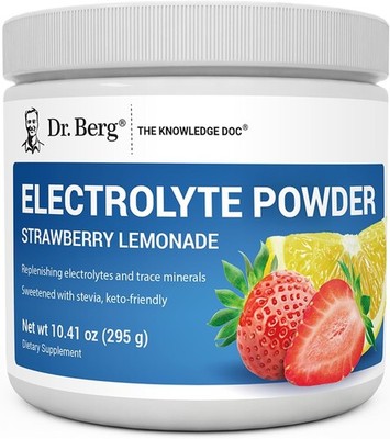 Electrolyte Powder - Strawberry Lemonade Hydration Powder, 50 Servings