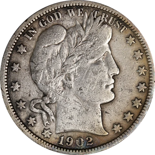 1902-O Barber Half Dollar