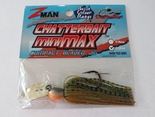 ZMan Chatterbait Mini Max 1/2oz Somerset Gold Fishing Lure