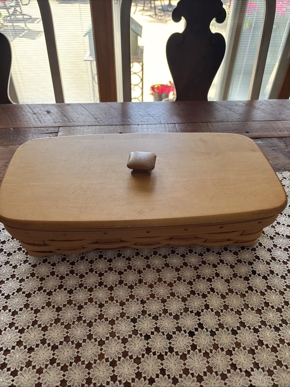 Longeberger Bread Box