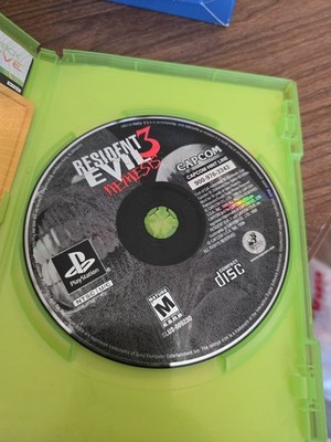 Resident Evil 3: Nemesis PS1 (NTSC-U/C) Disc Only.
