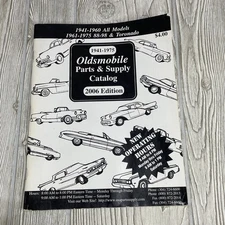 Oldsmobile 1941–1975 Parts Catalog – 2006 USA Parts Supply WV Reference Book