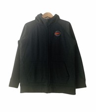 Burton Pullover Hoodie Jacket Kids Size XL Black Outdoor Gorpcore Snowboarding