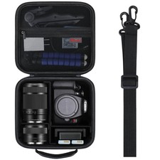 Carrying Case for Canon EOS Rebel T7 DSLR Camera/ T6/ T5/ R50/ R100/ R5/ R5 M...