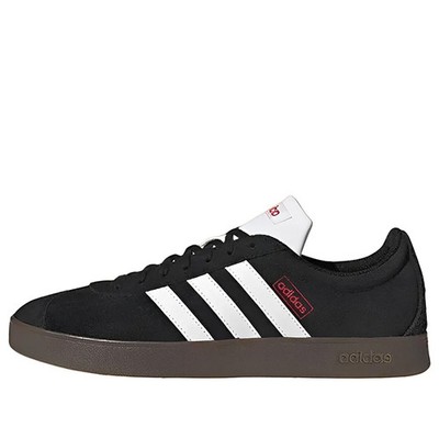 adidas VL COURT 2.0 Lifestyle Black White Brown HQ1801 Shoes Mens Size 13 NEW
