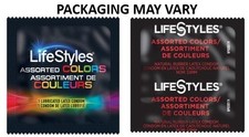 30 CT LifeStyles Assorted Colors Condoms