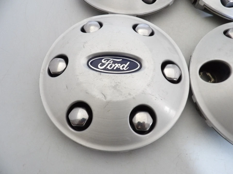 Juego de 4 tapacubos centrales de rueda OEM 2004 2005 2006 2007-2008 FORD F150 F-150 Foto 4 de 4