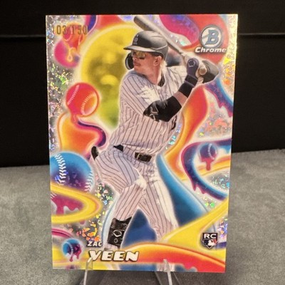 Topps Bowman Chrome 2025 Zac Veen Rockies Melt Mashers #MM-10 /150 RC