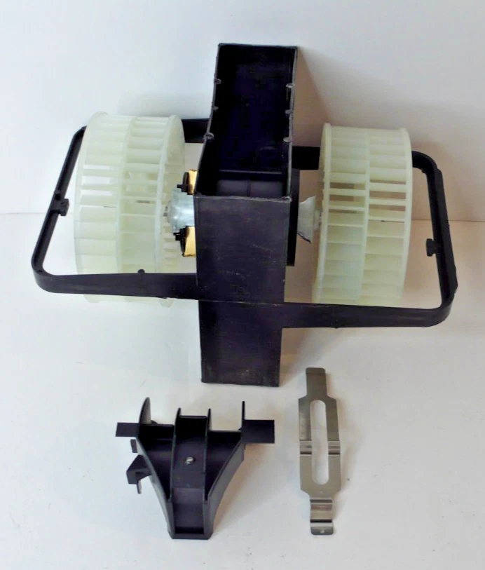 Motor soplador calentador HVAC con doble rueda para Mercedes-Benz 300D 300TE 500E E300 Foto 4 de 4