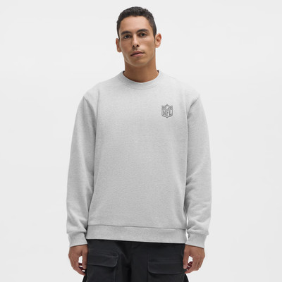 NWOT Men's Small NFL lululemon Heathered Silver Drop Steady  Sweatshirt $148