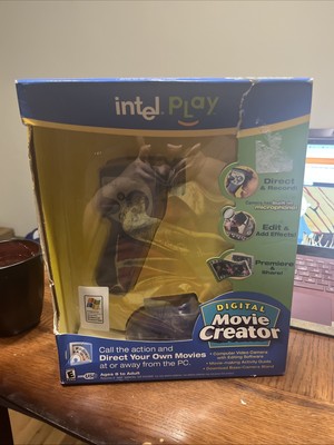 Intel Play Digital Movie Creator PC Computer Video Camera Vintage 