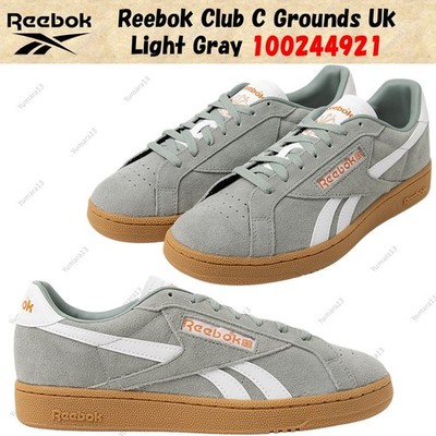 Reebok Club C Grounds Uk Light Gray 100244921 Men's Size