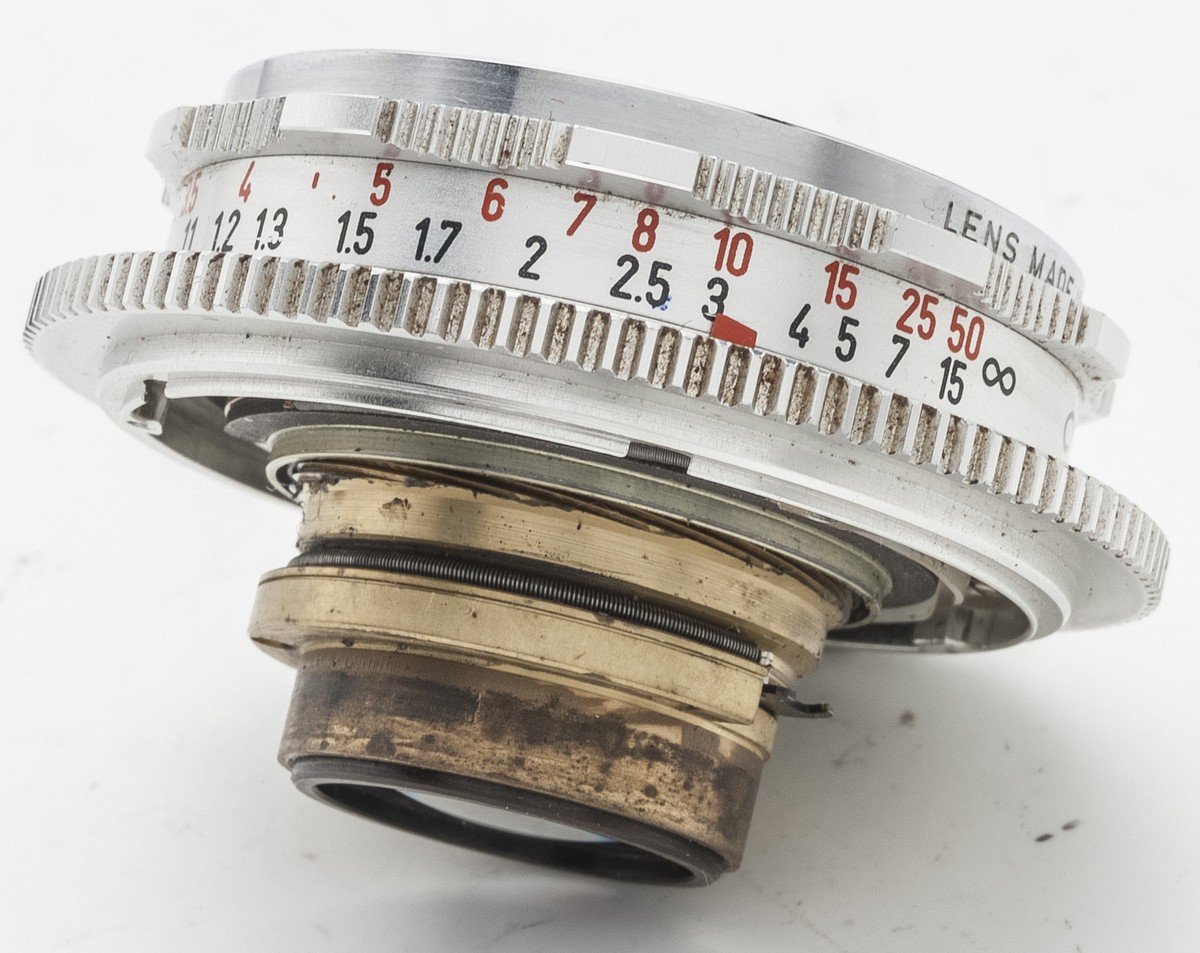 「ドイツ製・ジャンク品」ホクトレンダーCOLOR-SKOPAR X 2.8/50 M42 MOUNT SPIRAL: Voigtländer COLOR-SKOPAR X 50mm F2.8(DKL)