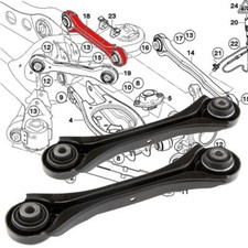 For BMW 3 Series E90 E91  05-13 Rear Upper Left & Right Wishbone Suspension Arms
