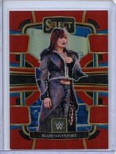 2024 Panini Select WWE Blair Davenport Concourse Red 57/175 #4
