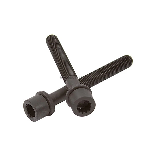 Fits 84-02 Volkswagen Cabrio Jetta Golf Audi 4000 1.8L 2.0L Cylinder Head Bolts - Image 3 of 4