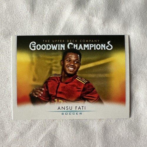 Upper Deck 2021 Goodwin Champions #96 Ansu Fati RC Rookie MultiSport