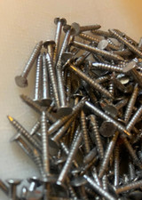 3/4" [19mm] UK Bright Annular Ring Shank Nails Steel Ribbed. QTY 500 NAILS