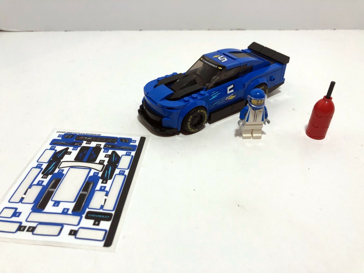 yuk⭐︎ Amazon.com: LEGO Speed Champions Chevrolet Camaro ZL1 Race