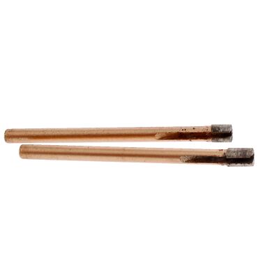 2Pcs Diamond Hole Saw Drill Core Bit Diameter 6mm 1/4 inch for Marble Stone Tile