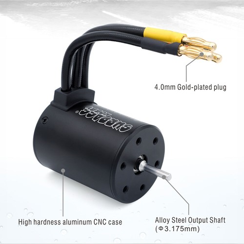 SURPASS HOBBY Brushless Motor 2430 2838 3660 for 1/10 1/12 1/14 1/16 1/18 RC Car - Bild 6 von 27