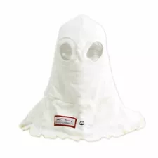RACERDIRECT SFI 3.3 FR BALACLAVA HOOD DOUBLE LAYER EYE HOLE WHITE