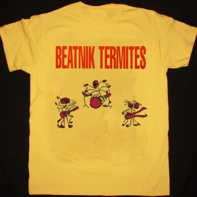 Trend Beatnik Termites 100% Cotton Gold All Size T-Shirt Unisex