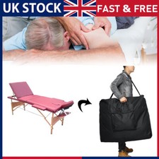 New Large Carry Bag Case For Massage Couch Therapy Table Reiki Bed Equipment UK