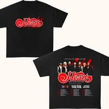 2025 Heart Band Royal Flush Tour T-Shirt, Rock Band Heart 2025 Tour Shirt