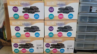 US STOCK 6 PACK ML1710 Black Toner Cartridge For Samsung SF-750 SF-755P Printer