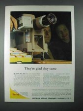 1956 Kodak Kodaslide Signet Projector Ad - They're Glad