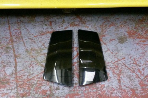 NISSAN 350Z B PILLAR TRIMS EXTERIOR DOOR TRIM PANEL BLACK