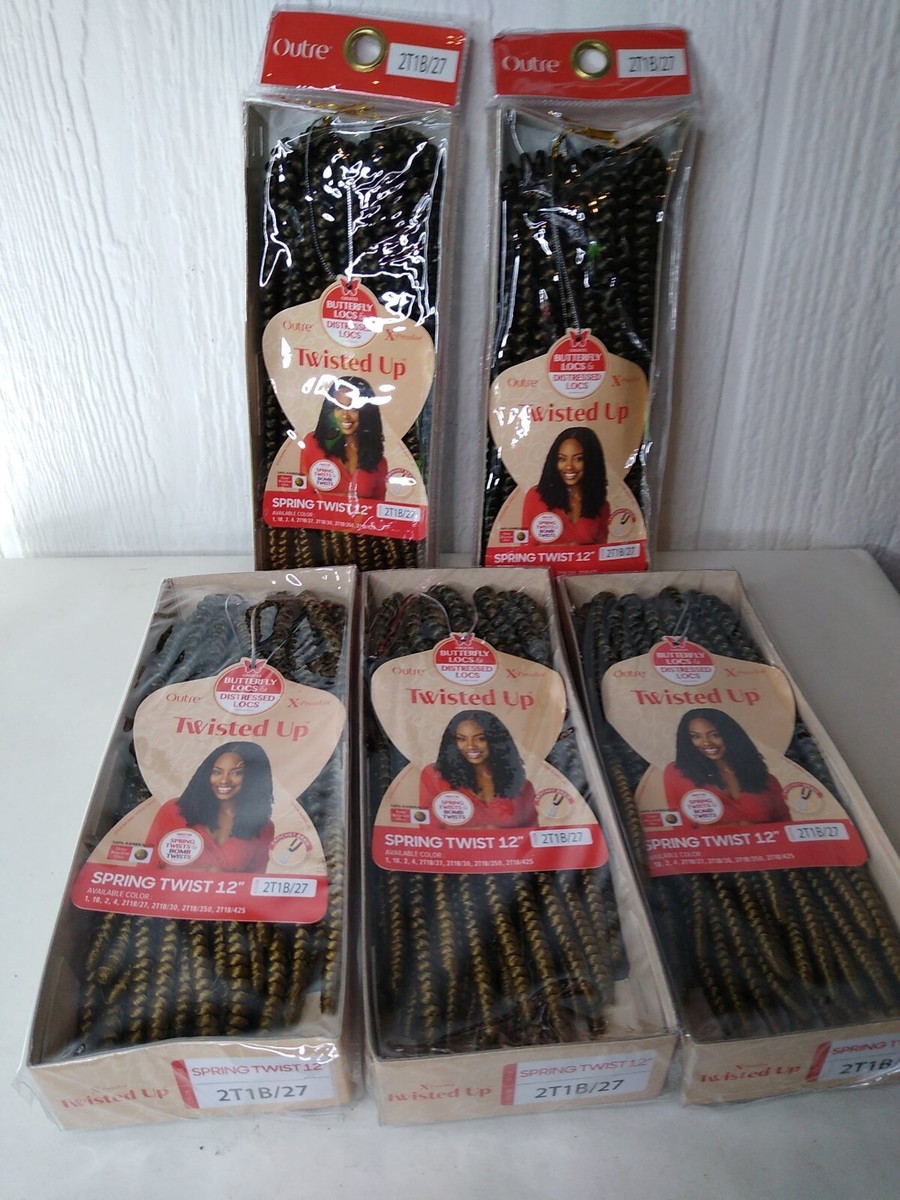 Outre X-Pression 5 Pk Synthetic Twisted Up Crochet Hair