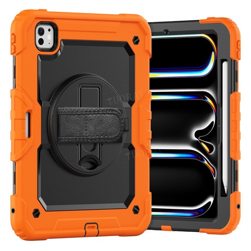 Für iPad 5/6/7/8/9/10 Gen Air 4 5 6 Pro 11 13 Hybrid Outdoor Tasche Gurt Hülle - Bild 145 von 225