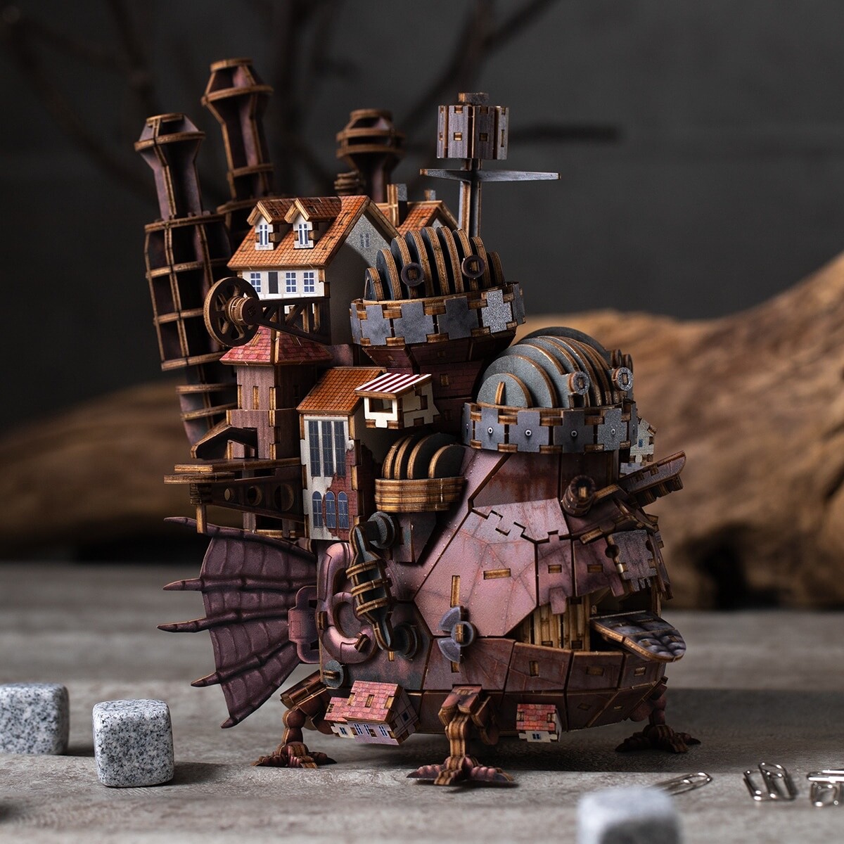 【超希少】ハウルの城 Howl's Castle ki-gu-mi ki-gu-mi Studio Ghibli Howl's Moving Castle Color Version