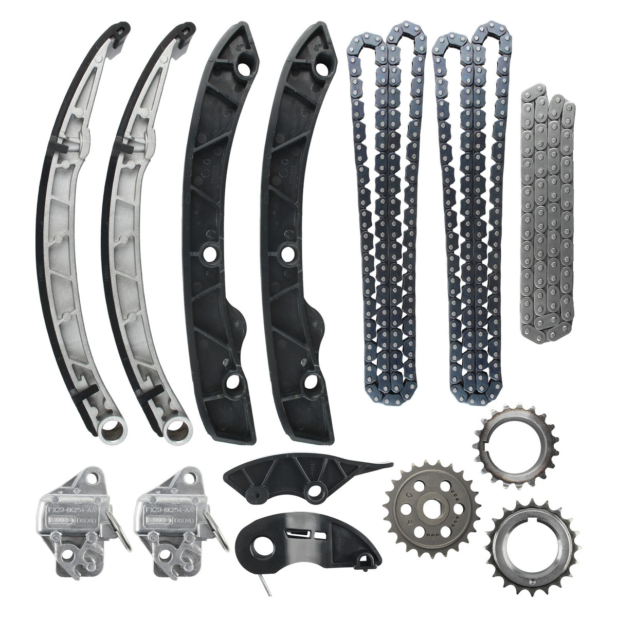 F☆ Timing Chain Tensioner Gear Guide Kit For Jaguar F-Type F-Pace XF