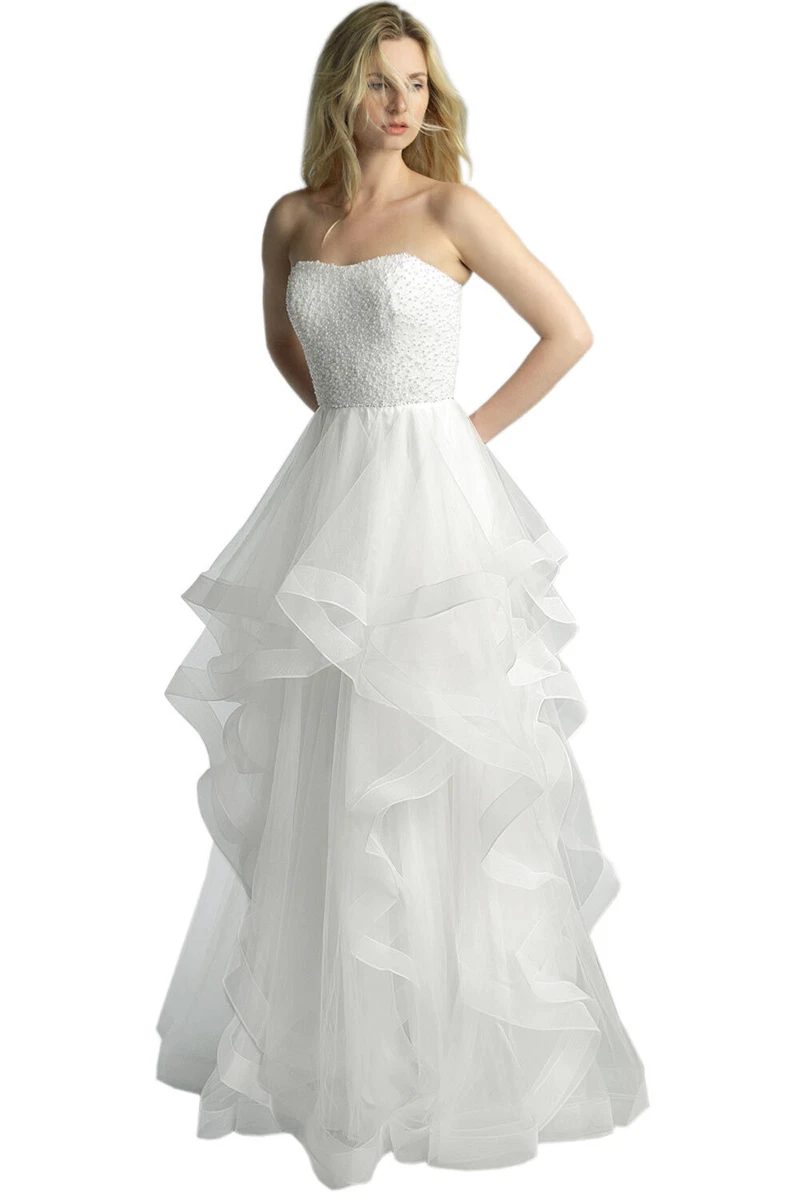 Basix black label store embellished gown
