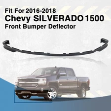 For 2016-2018 Chevy Silverado 1500 Front Bumper Molding Valance Air Deflector