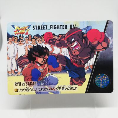 ストリートファイターZERO カードリュウサガット