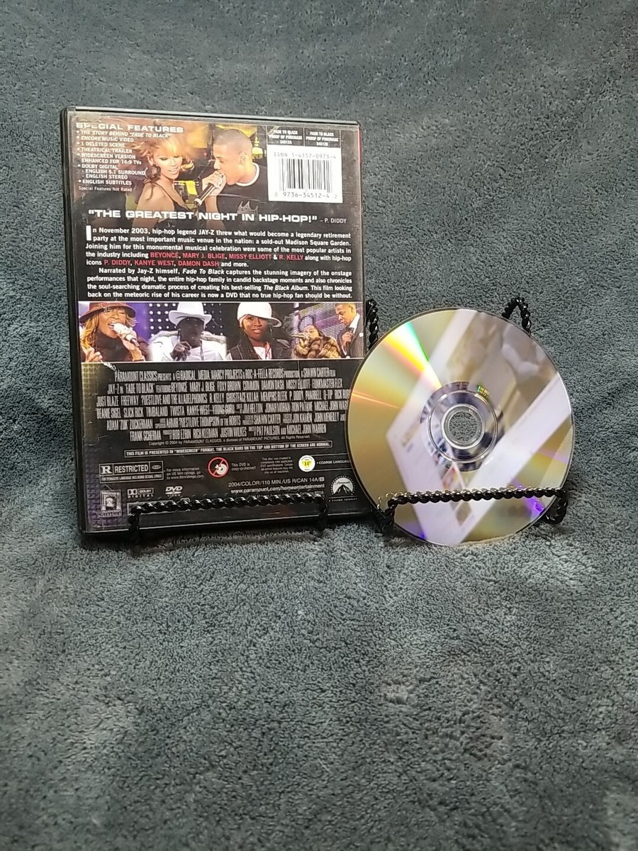 Jay Z - Fade to Black (DVD, 2005) Rare VTG - Hip Hop Making