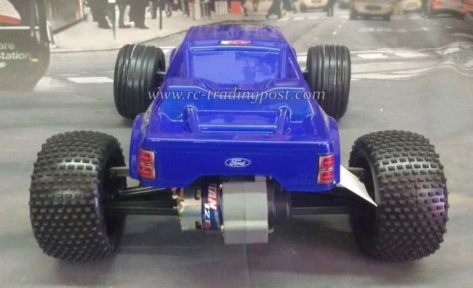 Custom Painted Body Ford Raptor SVT For 1/10 RC Stadium Trucks Traxxas Rustler - Image 4 of 4