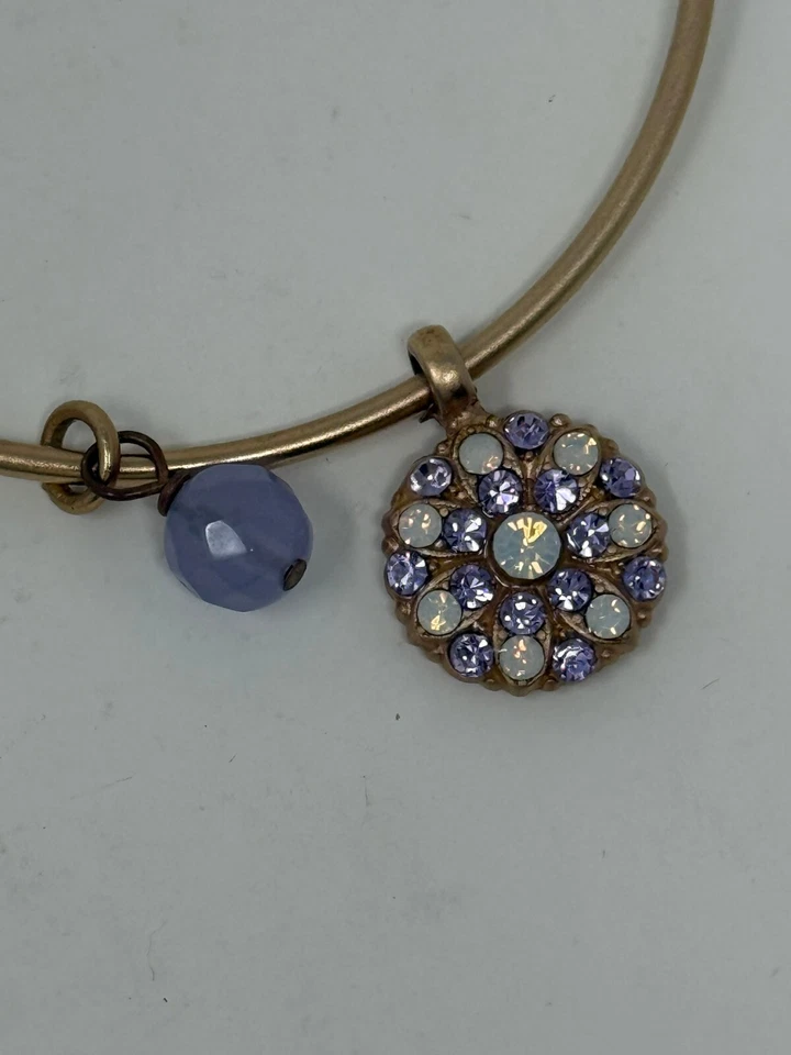 Mariana 守护天使手链 施华洛世奇 水晶 心形吊饰 扩展 金顿 — 第 3/4 张图片