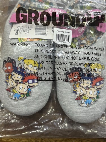 Nickelodeon Rugrats Girls Slippers Size 4 Youth Kid Clog Cartoons Christmas Gift - Picture 2 of 4