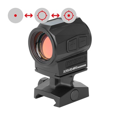 Holosun SCRS-RD-MRS Micro Spiegelreflexsucher Micro mit rotem / grünem Absehe...