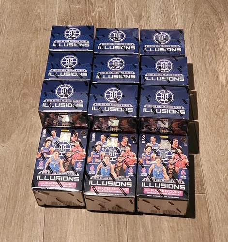 2021-22 Panini Illusions NBA Blaster Box- LOT OF 12 New and Sealed